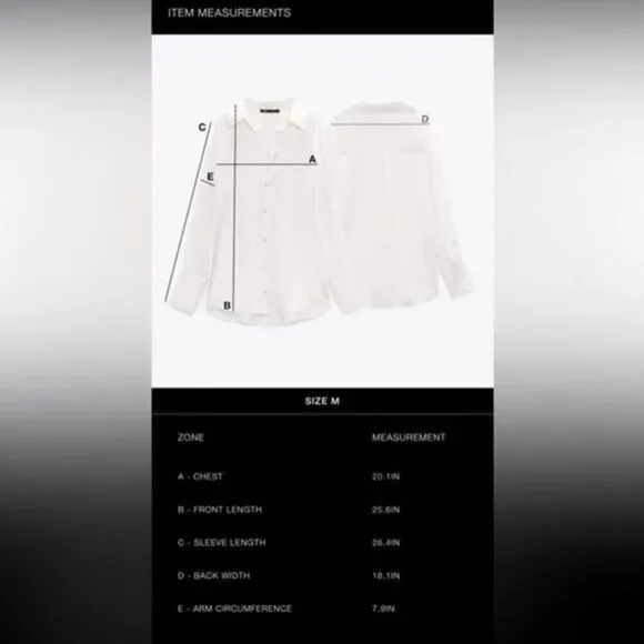 Zara V-neck Long Sleeve Blouse Pink Size Medium - Picture 5 of 5